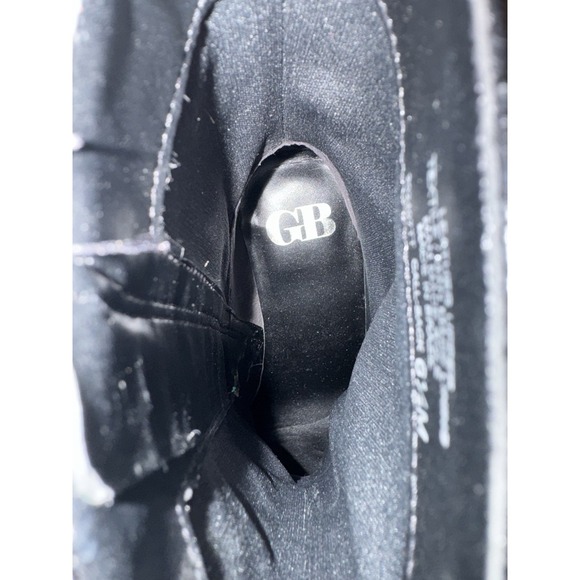 NWOB Gianni Bini Ankle Boots Croc-embossed Leather Boots Size 6.5 - Picture 6 of 11